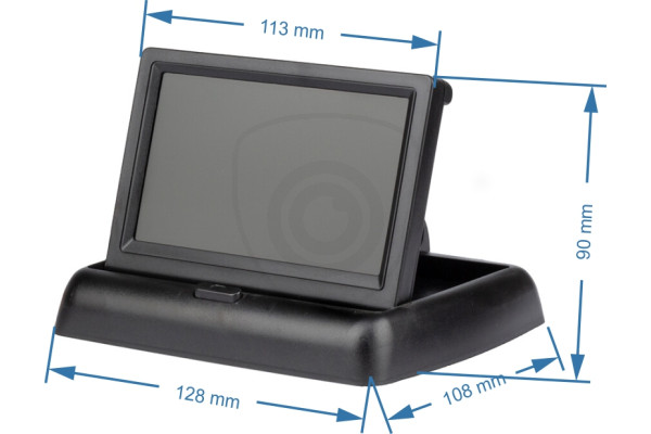 Sklápěcí monitor do auta 4.3″ Sklápěcí monitor do auta 4.3″