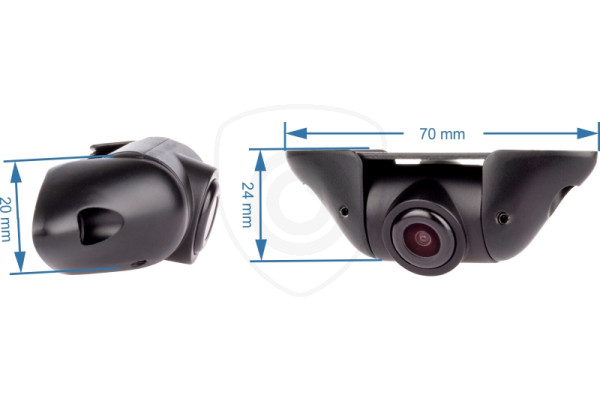 Couvací kamer pro dodávky UNI-VAN MINI | couvací a parkovací technika VESTYS Parkovací kamera UNI-VAN-MINI pro pohlad zhora