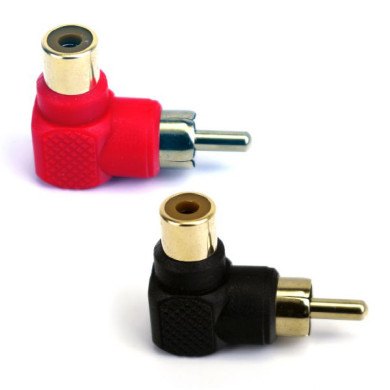 Pravoúhlá RCA redukce samec - samice