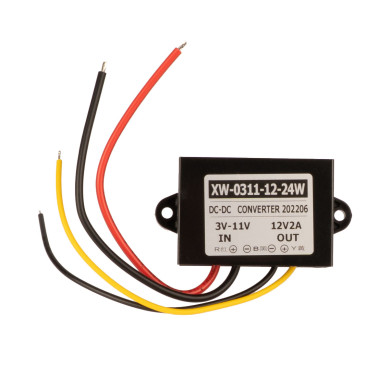 Měnič napětí z 3–11V na 12V pro couvací kamery Měnič napětí z 3–11V na 12V pro couvací kamery