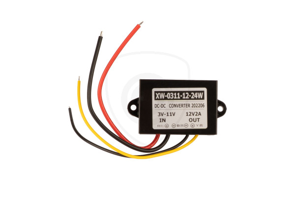 Měnič napětí z 3–11V na 12V pro couvací kamery Měnič napětí z 3–11V na 12V pro couvací kamery