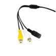 Redukce 4-PIN samice / 2x RCA samice + DC konektor samice