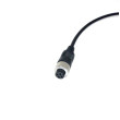 Redukce 4-PIN samice / 2x RCA samice + DC konektor samice