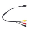 Redukce 4-PIN samec / 2x RCA samec + DC napájení s konektorem samice Redukce 4-PIN samec / 2x RCA samec + DC napájení s konektorem samice