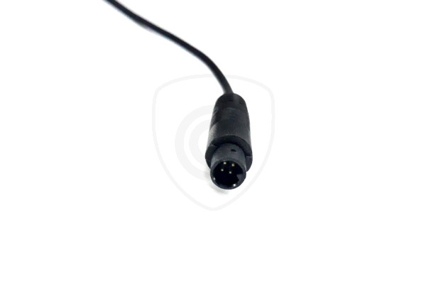 Redukce z Mini 4-PIN samec na 1x RCA samice + DC napájení samice