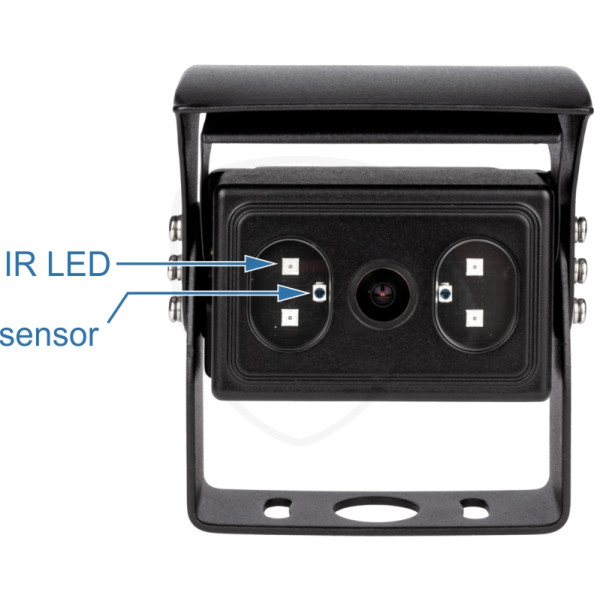 Couvacia kamera se 4 infračervenými IR LED diodami