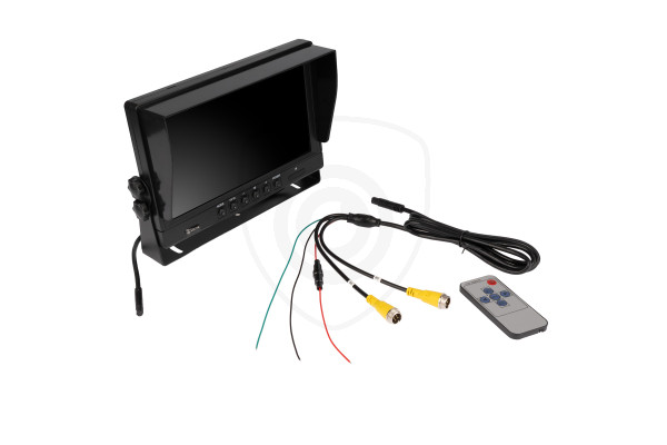 9″ stojanový AHD 4-PIN monitor do auta pro couvací kamery