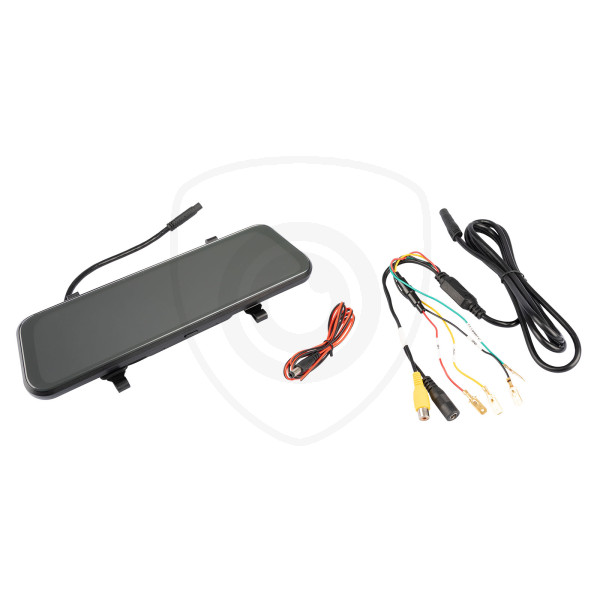 obsah balení monitoru ve zpětném zrcátku