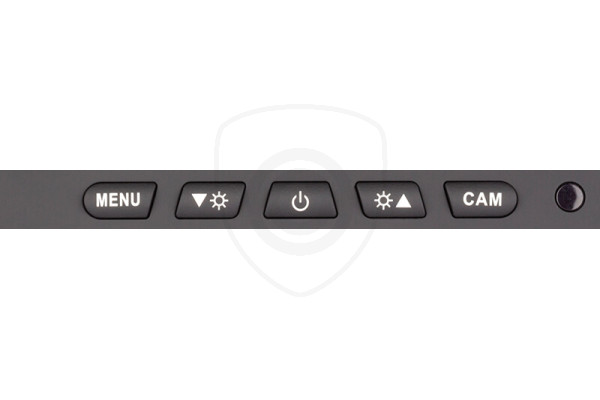podsvícení tlačítek monitoru Vestys AHD 5 pro kamery v autě
