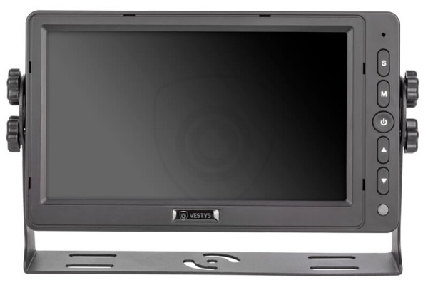 Monitor ke kameře na kamion, karavan, autobus, pracovní stroje, kombajn, traktor, návěs - VESTYS AHD 7″ Monitor pro užitkové vozy VESTYS AHD 7″