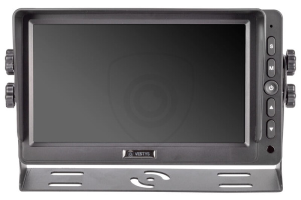 Monitor ke kameře na kamion, karavan, autobus, pracovní stroje, kombajn, traktor, návěs - VESTYS AHD 7″ Monitor pro užitkové vozy VESTYS AHD 7″