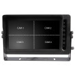 Vodotěsný AHD monitor 10,1″ Quad
