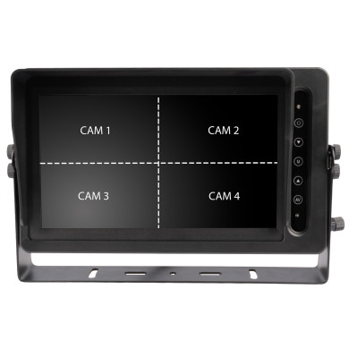 Vodotěsný AHD monitor 10,1″ Quad