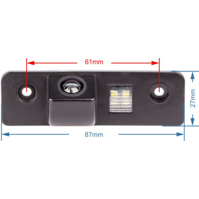 Škoda couvací kamera - model 1