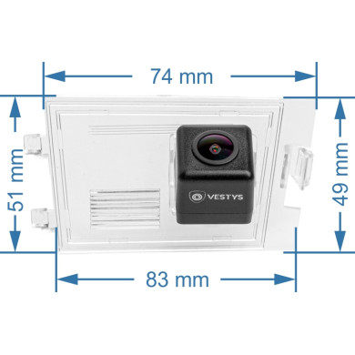 Jeep couvací kamera - model 3