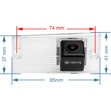 KIA couvací kamera - model 1