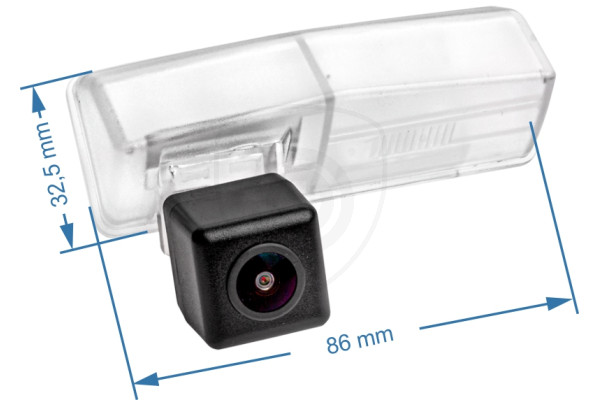 rozměr couvací kamery pro Lexus CT 200h a IS