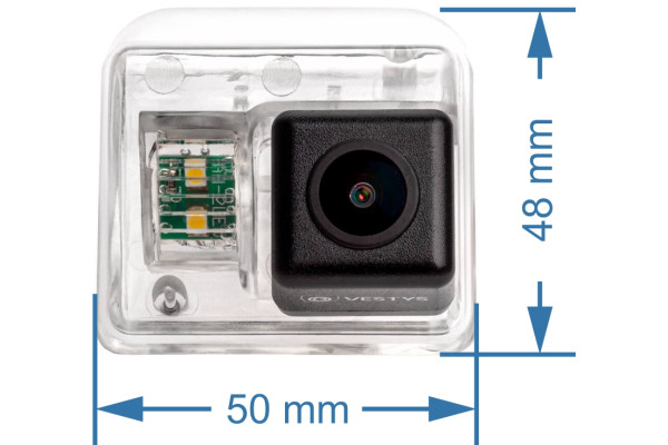 rozměr couvací kamery pro Mazda 6, CX-5 a CX-7