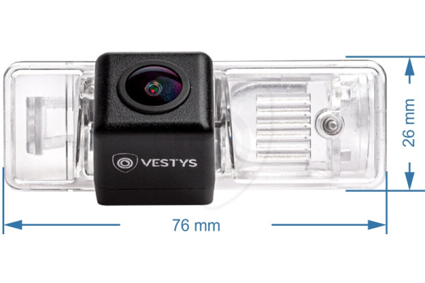 rozměr couvací kamery pro Mercedes-Benz Vito, Viano a Sprinter