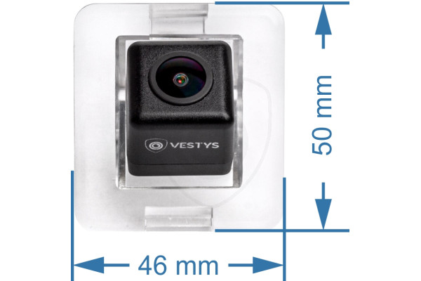 rozměr couvací kamery pro Mercedes-Benz GLK (2008 - 2015)