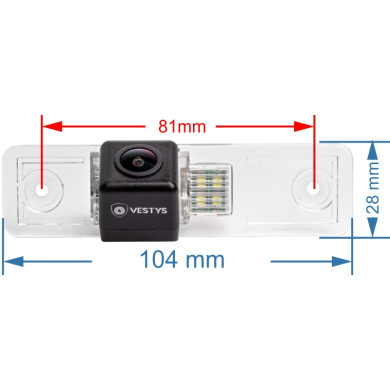 Opel couvací kamera - model 2