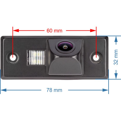 Škoda couvací kamera - model 3