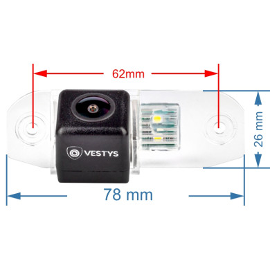 Volvo couvací kamera - model 1