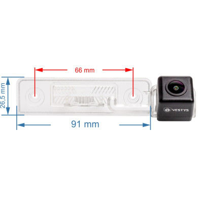 Škoda couvací kamera - model 6