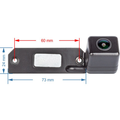 Volkswagen couvací kamera - model 6