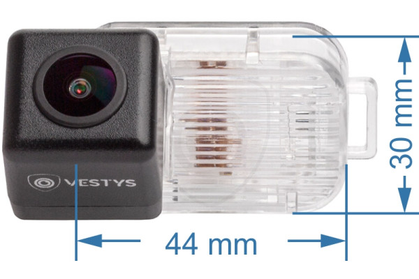 rozměr couvací kamery pro Mazda3 a Mazda6