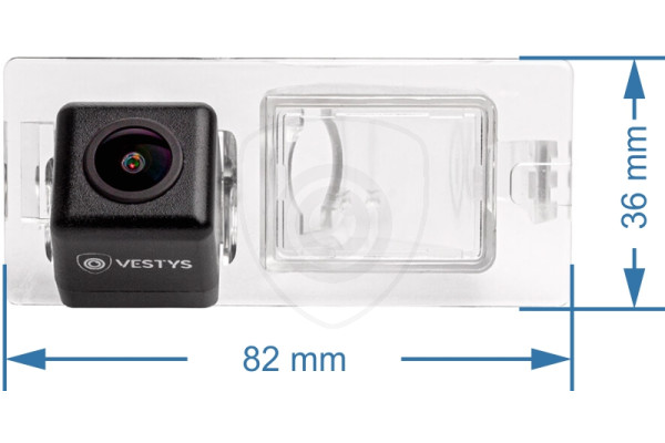 rozměr couvací kamery pro Fiat 500 a Freemont