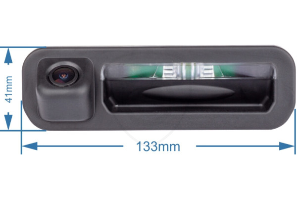 rozměry couvací kamery v rukojeti kufru pro Ford
