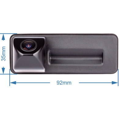 Škoda couvací kamera - rukojeť kufru model 3