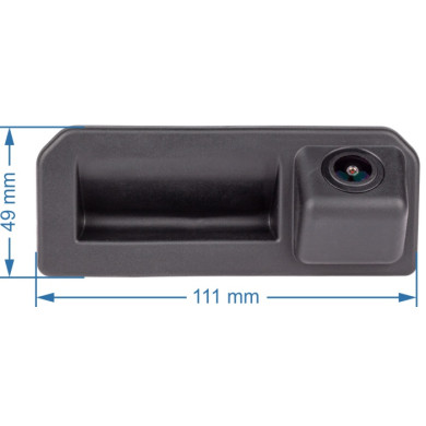 Audi couvací kamera s / bez ostřikovače kamery - rukojeť kufru model 4