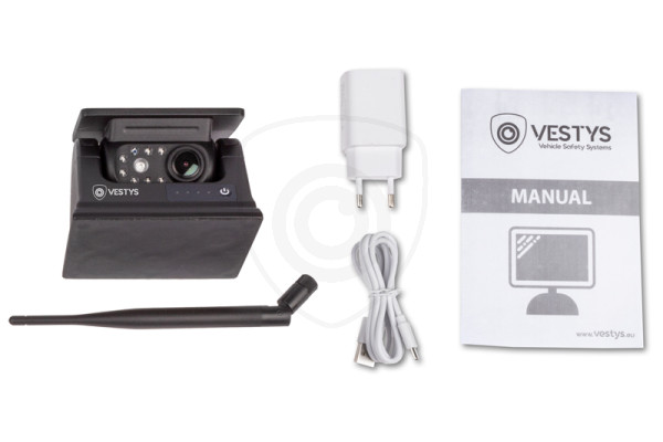 bezdrátová kamera Vestys Solar - obsah balení
