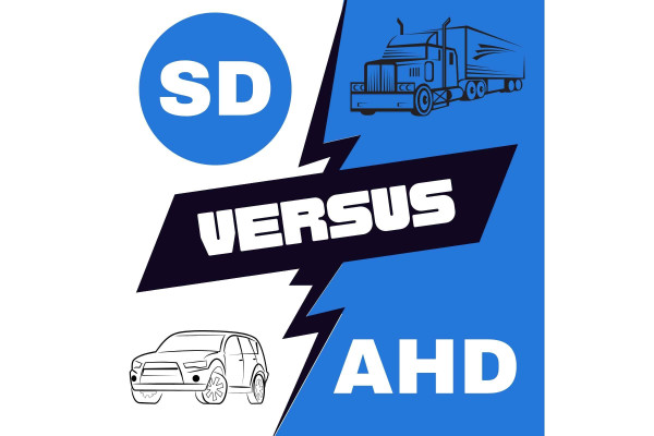 Porovnání SD a AHD rozlišení couvacích kamer: Proč je AHD lepší volba?
