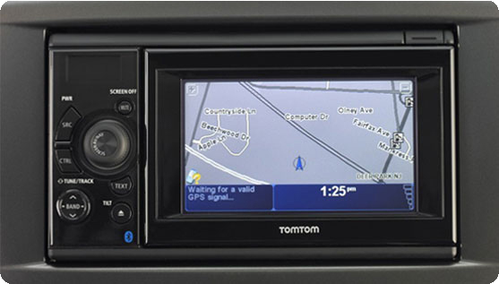 originální monitor subaru s TomTom systémem